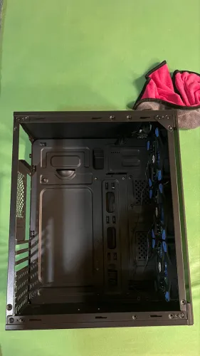 Gabinete gamer 3 fans da cor azul