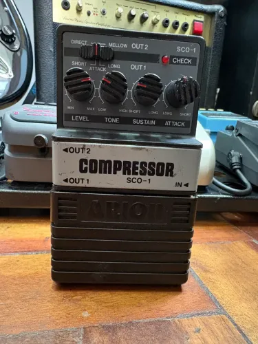 Pedal Guitarra Compressor Arion SCO-1 - Raridade