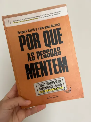 Livro Porque as pessoas mentem