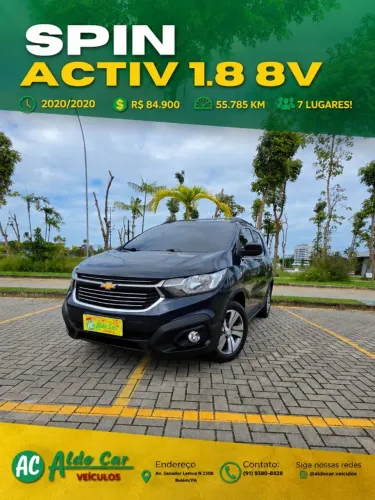 Chevrolet Spin Activ7 1.8 8V Econo.flex 5P Aut. 2020