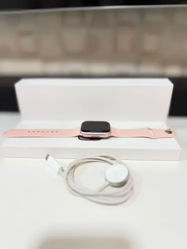 Relógio Apple Watch séries 9 pink 45MM