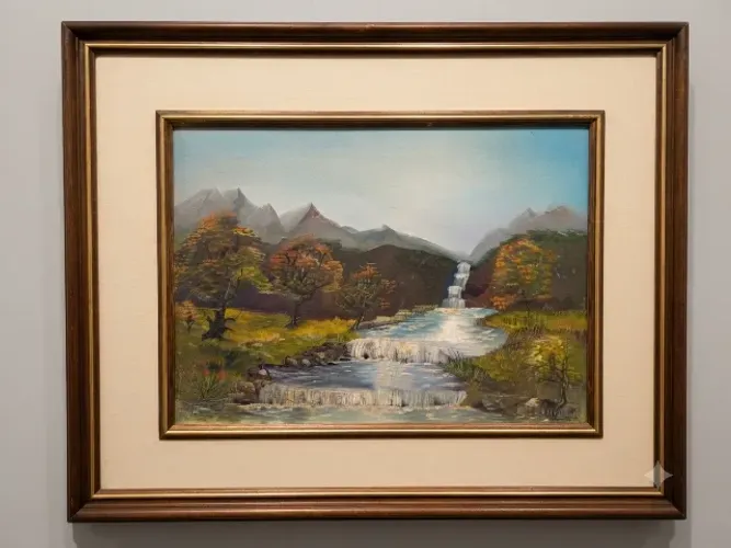 Quadro Paisagem de Natureza - Estilo Clássico e Elegante