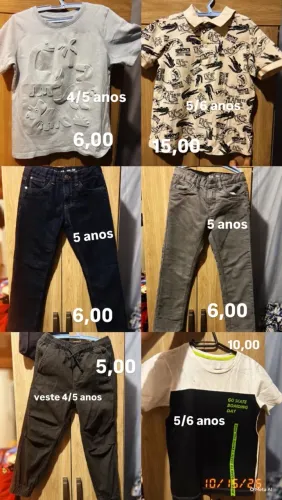 Roupas menino