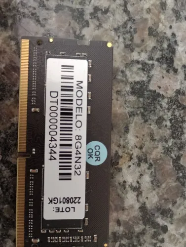 Memória DDR4 8GB para Notebooks
