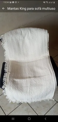Manta para sofá tamanho king