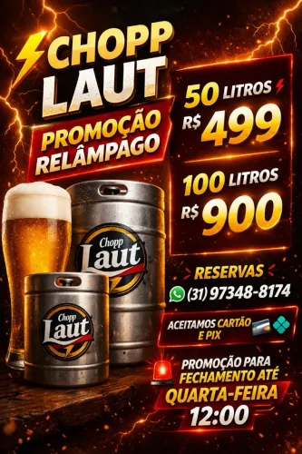 Aluguel de chopeira elétrica + barril