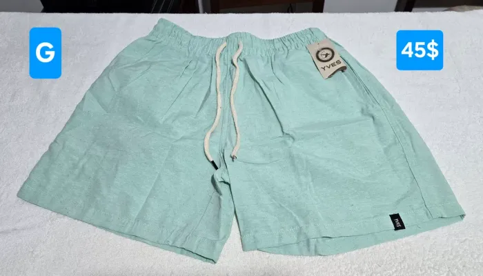 Short linho da Yves G e GG original