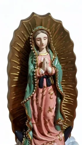 Nossa Senhora de Guadalupe 29cm Gesso