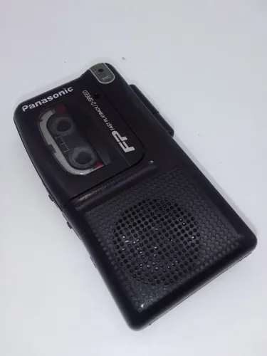 Gravador De Voz Microcassete Panasonic Rn-202 Original Anos 90 Funcionado