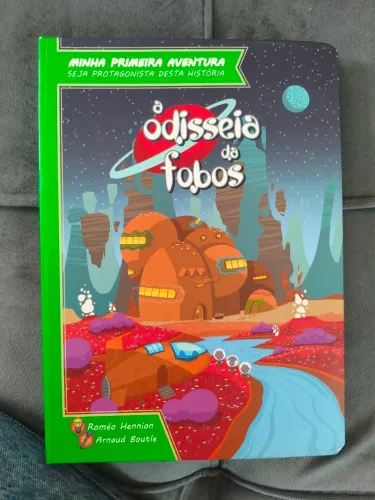 Livro infantil - A odisseia da fobos