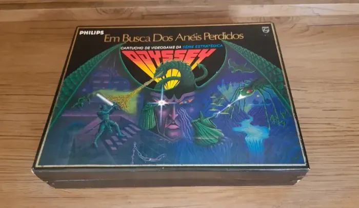 Jogo Em busca dos anéis perdidos para Magnavox Philips Odyssey 2 completo