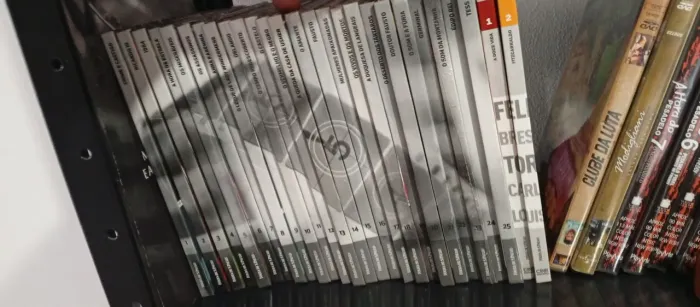 Coleção dvd Classicos do Cinema 25 unidades