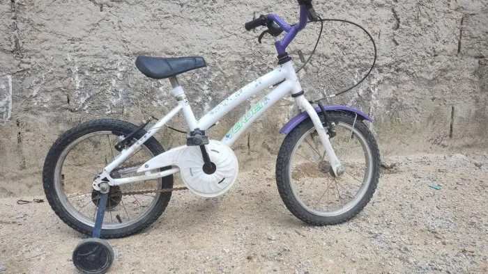 Bicicleta Feminina Aro 16 C Rodinhas
