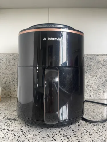 Air Fryer Fritadeira Elétrica Híbrida 4,5 L Vapor 1500w 127v Preto