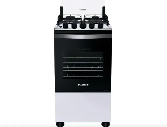 Fogão Brastemp 4 Bocas BFO4NBB Bivolt