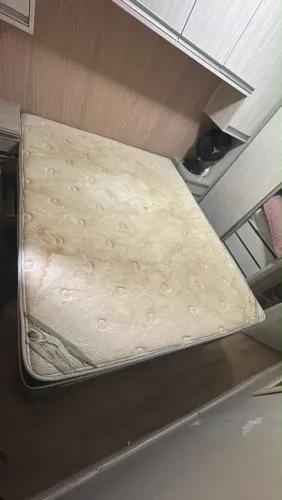 CAMA PALLACE BLACK HERVAL + BOX BIPARTIDO