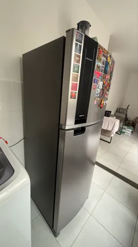 Geladeira Brastemp Frost Free 385 Litros Duplex Inox - BRM46MK