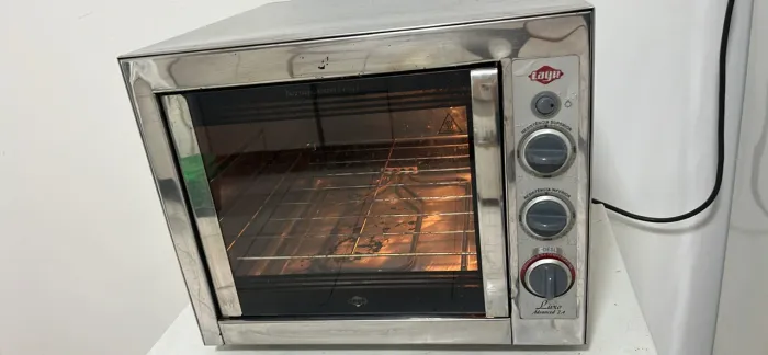 Forno elétrico Layr Luxo aço inoxidável 
