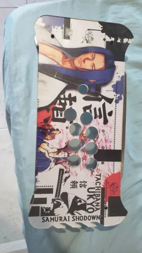 caixa acrilica para controle arcade second impact