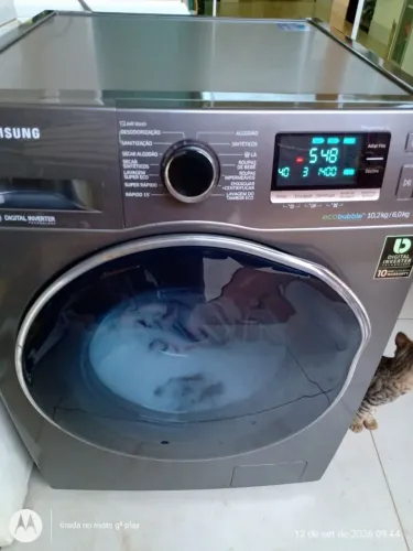 Lava e seca Samsung funcionando
