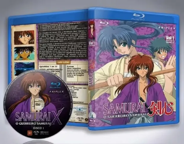 SAMURAI X (1996) DISCO 1 E 2 BLU-RAY