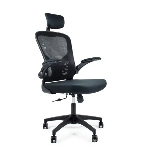 Cadeira presidente escritório ergonômica gogó chair preta