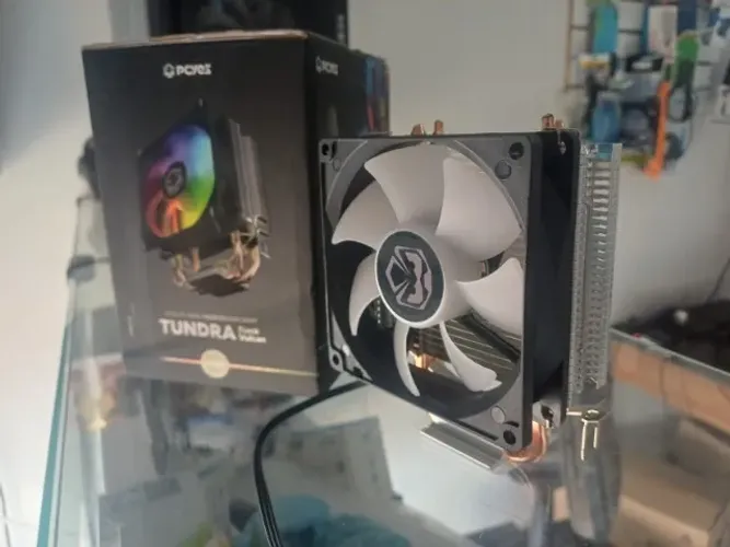 Cooler para Processador de torre LED - Novo