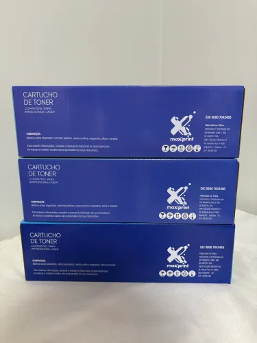 Toner Maxprint Compatível Com  85a 36a 35a - 3 Caixa Toners