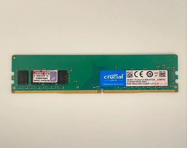 Memória Ram DDR4 8GB 2400mhz Crucial