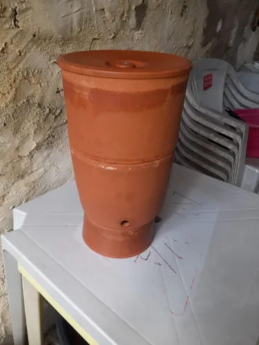 Filtro de barro 
