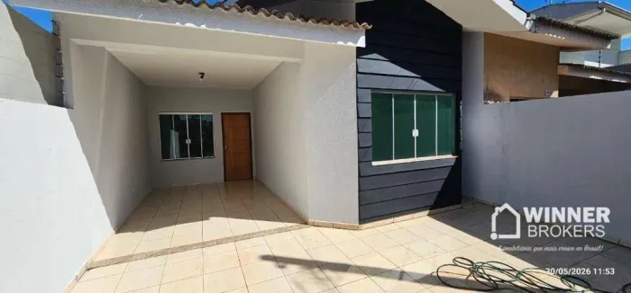 Casa com 3 dormitórios para alugar, 80 m² por R$ 1.650,00/mês - Jardim Novo Horizonte - Pa