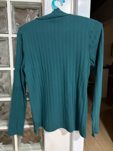 Blusa novíssima by Tommy Hilfiger verde TAM G