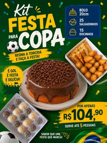 Kit festa copa