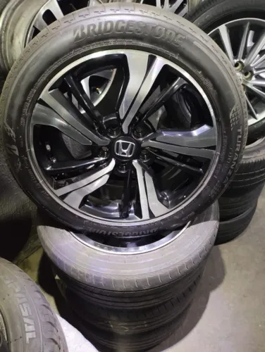 Roda 17 Honda civic com pneus