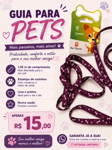 Vende-se coleira de pet 