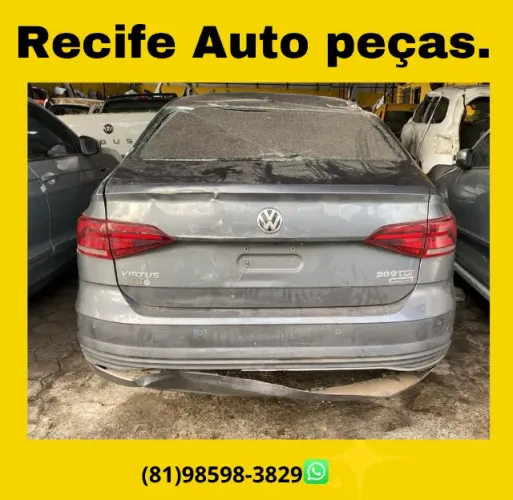 SUCATA DO VIRTUS 2018 TSI DISPONIVEL PARA RETIRADA DE PEÇAS