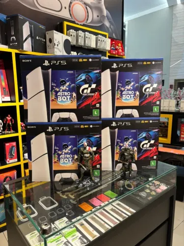 Promoção - Ps5 Slim Midia Digital - 1 ano de garantia - Loja fisica - LACRADO
