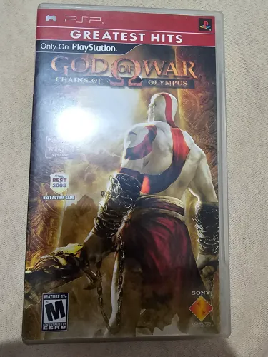 Jogos de psp god of war ( chaves of olympus) e wolverine