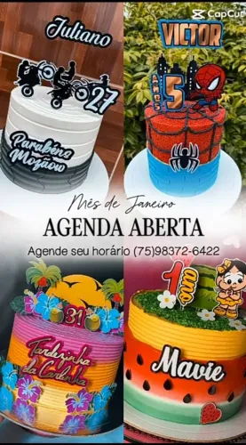 Bolo por encomenda