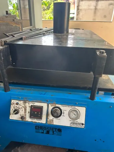 Prensa Térmica Pneumática Chigueto PF 85 Digital