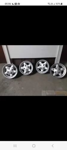 Rodas de Liga 4x130 Fusca, Brasília, Puma, Gurgel