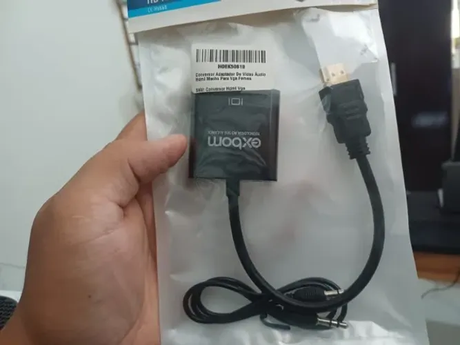 Adaptador HDMI para VGA - NOVO