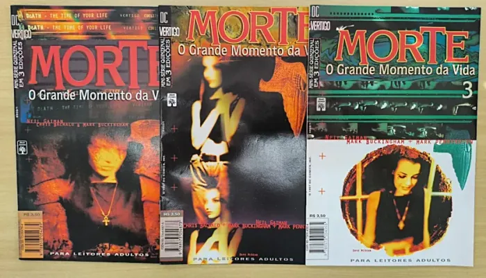 HQ - MORTE O GRANDE MOMENTO DA VIDA EM 3 EDIÇÕES COMPLETA - 1997 EDITORA ABRIL
