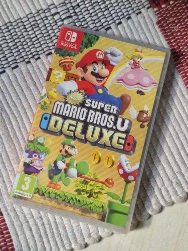 New Super Mario Bros U Deluxe - Jogo Nintendo Switch