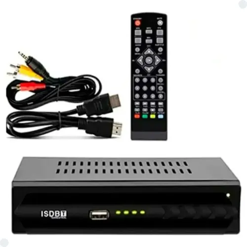Conversor TV Digital ISDBT Full HD 1080p Somos Loja