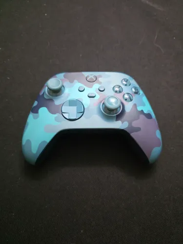 Controle Xbox Series S/X/PC Camo Azul