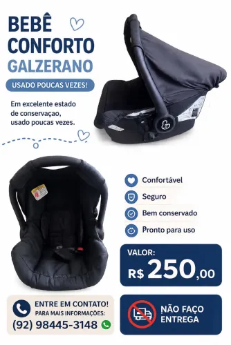 Bebê conforto semi novo