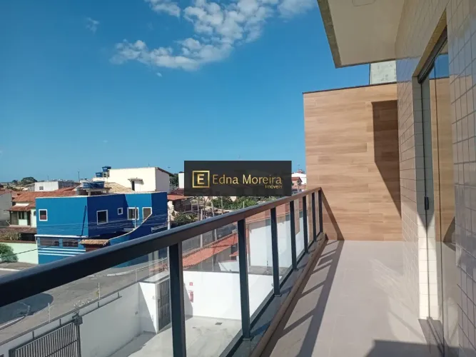 Cobertura para Locação fixa em Cabo Frio-RJ, no Parque Burle: 2 Quartos, 1 Suíte, 1 Sala,