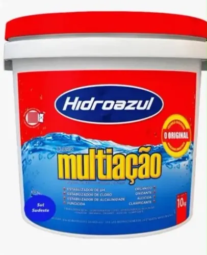 Balde de cloro 10 kg lacrado
