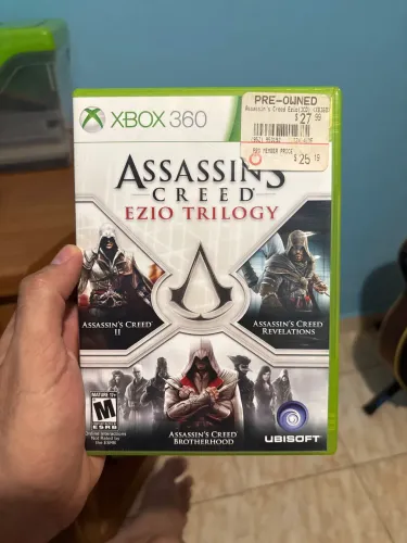 Jogo xbox 360 - assassin?s creed - ezio trilogy 